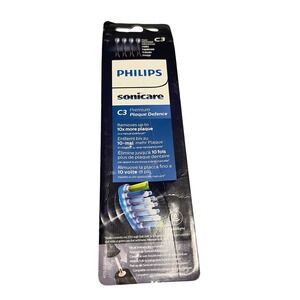 Philips Sonicare C3 Premium Plaque Defence Replacement Brush Heads 4 Count